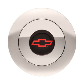 GT PERFORMANCE 11-1162 GT9 Horn Button Chevy Bow Tie Red