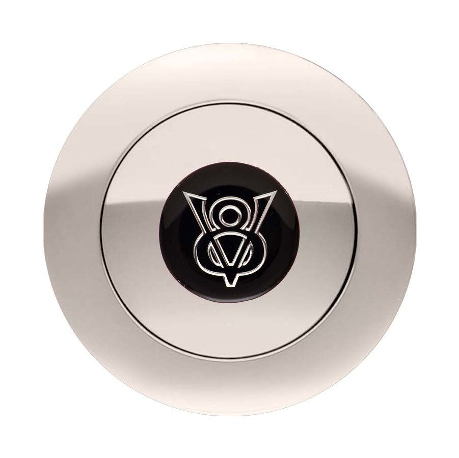 GT PERFORMANCE 11-1163 GT9 Horn Button V8 Logo Color Emblem