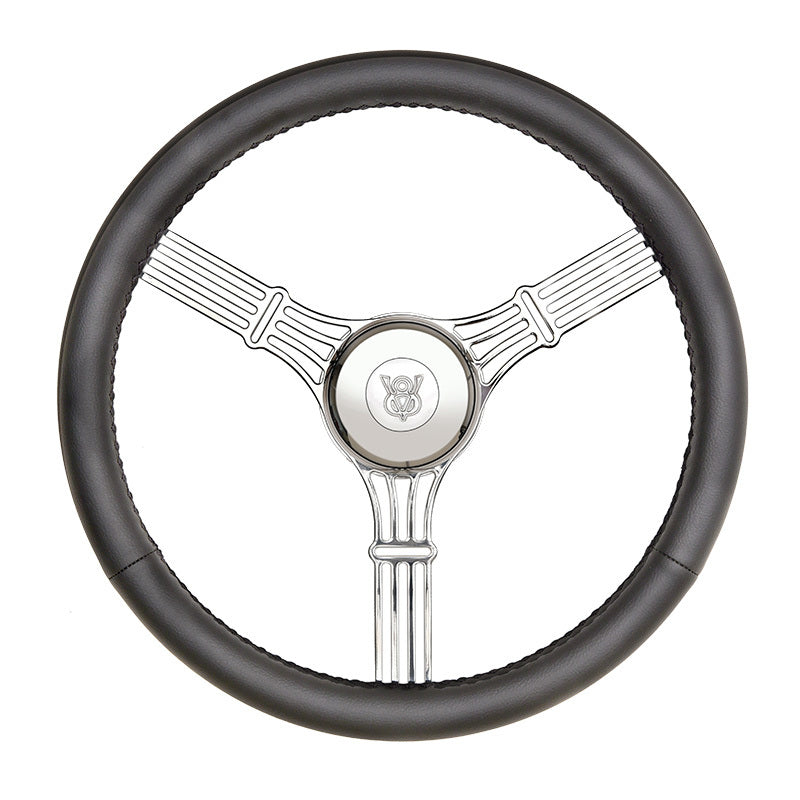 GT PERFORMANCE 21-5645 GT3 Retro Gasser Steerin g Wheel Bajo Style