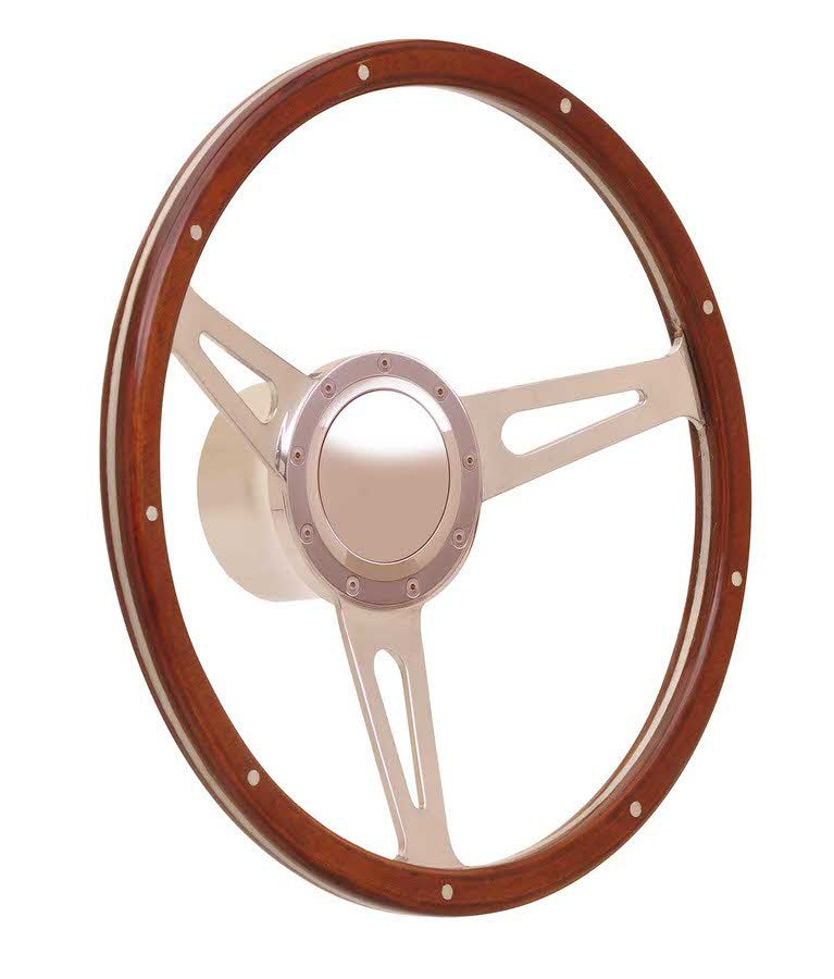 GT PERFORMANCE 38-4247 Steering Wheel GT9 Retro Cobra Wood