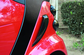 G.T. STYLING GT4811 Air Scoop  1 Pc.  Smoke