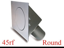 Load image into Gallery viewer, HAGAN STREET ROD NECESSITIES 45RF Round Fuel Door  Flat Surfaces