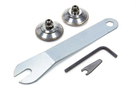 HANS AK1132.12S HANS Pro Silver Helmet Anchor Post Style Aluminum Pair (Part AK1132.12S)