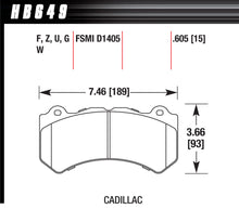 Load image into Gallery viewer, HAWK BRAKE HB649Z605 Brake Pads GM / Dodge Front Ceramic