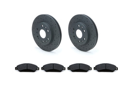 HAWK BRAKE HKC4403.561F Brake Rotor & Pad Kit Front GM