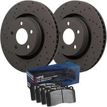 Load image into Gallery viewer, HAWK BRAKE HKC4406.568F Brake Rotor &amp; Pad Kit Rear GM