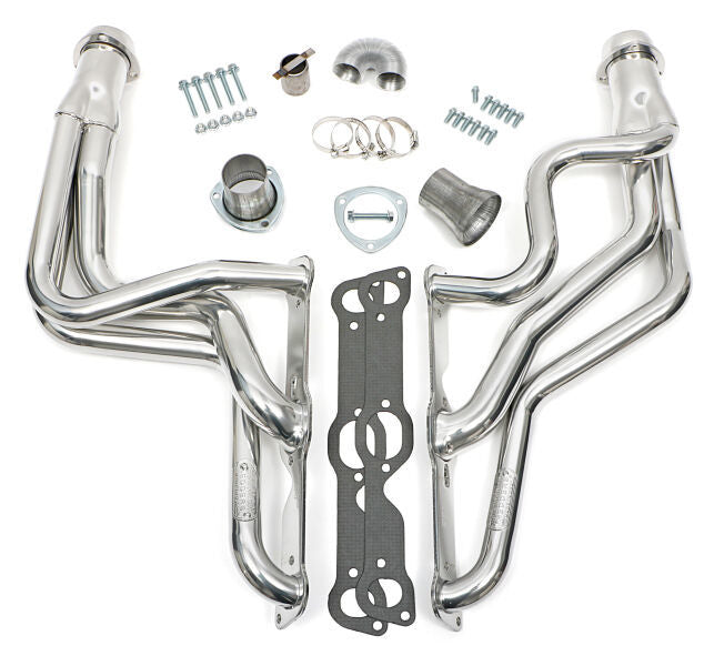 HEDMAN 28146 Pontiac V8 Headers - Coated