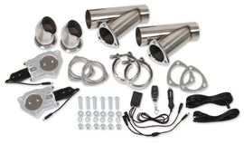 HOOKER 11052 Dual Electric Exhaust Cut-Outs 3in w/Remote
