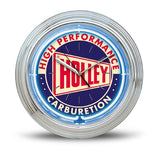 HOLLEY 10004HOL Holley Neon Clock - Blue