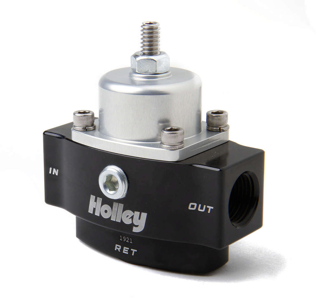 HOLLEY 12-841 HP Billet Fuel Press. Regulator w/Bypass
