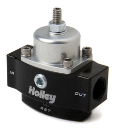 HOLLEY 12-842 HP Billet Fuel Press. Regulator w/Bypass