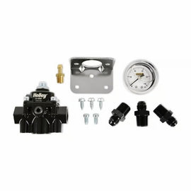 HOLLEY 12-886KIT Holley 12-886 Regulator and Gauge Kit for Fuel Pressure Regulation