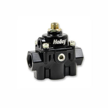 Load image into Gallery viewer, HOLLEY 12-887 Holley 12-887 Fuel Pressure Regulator - Black Die Cast In-Line with Bypass for Gas Engines