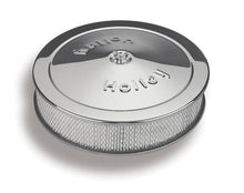 Load image into Gallery viewer, HOLLEY 120-102 14in Chrome Air Cleaner