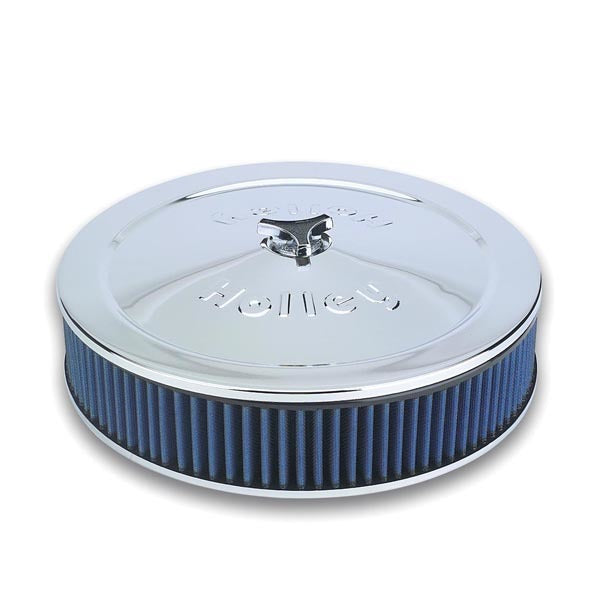 HOLLEY 120-146 Power Shot Chrome Air Cleaner Assembly