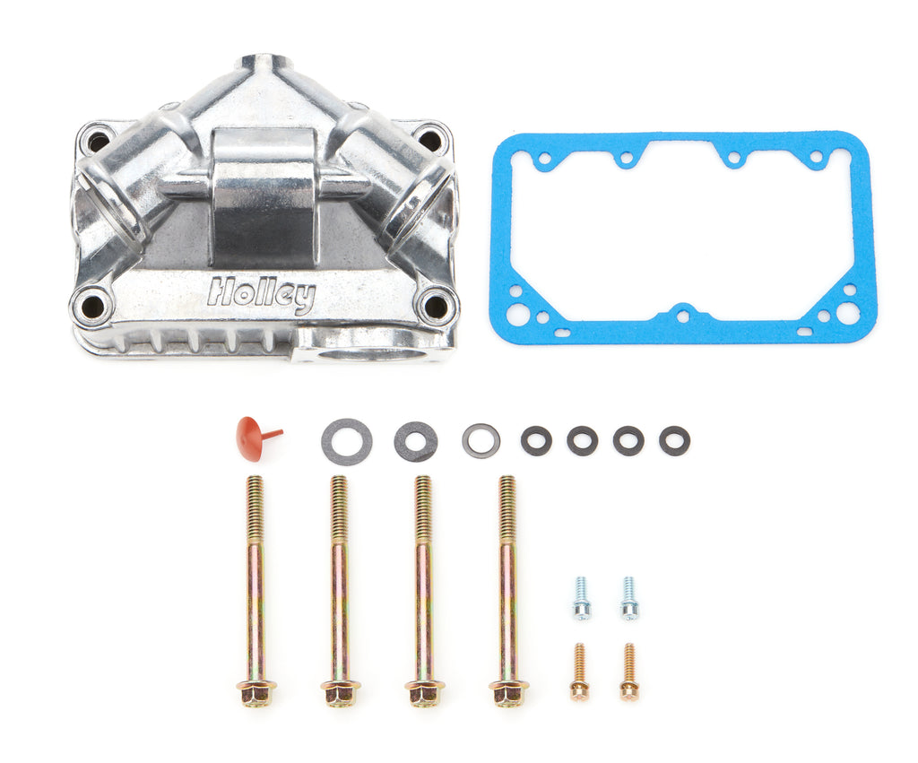 HOLLEY 134-71S Primary V Fuel Bowl - Alum w/Clear Sight Glass