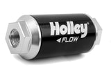 HOLLEY 162-554 Billet HP Fuel Filter - -8an 10-micron 175GPH