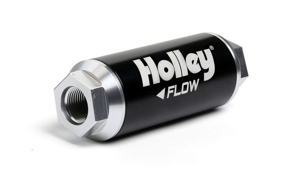 HOLLEY 162-570 Billet 4500 Fuel Filter -12an 10-Micron 260GPH