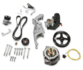 HOLLEY 20-156 Low LS Drive System Kit LH w/Alt/PS wo/A/C