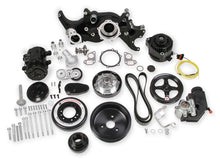 Load image into Gallery viewer, HOLLEY 20-180BK GM LS Mid Mount Complete Accessory Kit - Black
