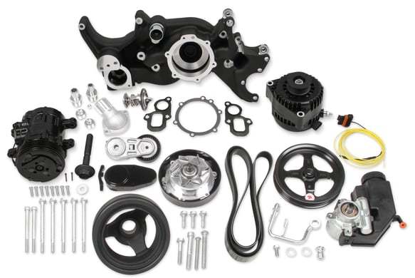 HOLLEY 20-205BK Complete Mid-Mount  Acc. Drive Sys. GM Gen V LT