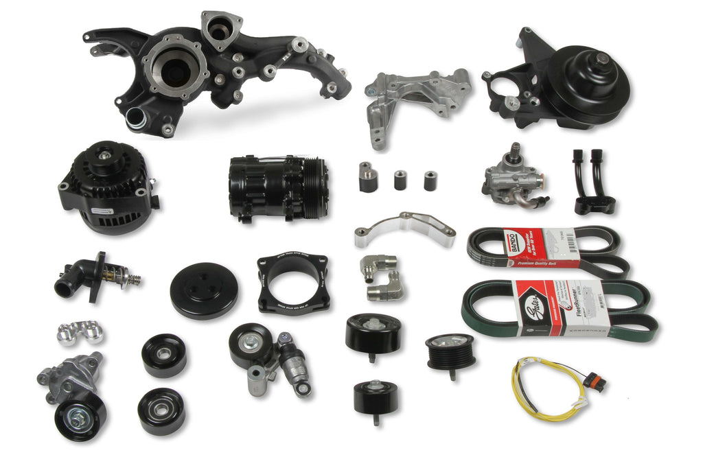 HOLLEY 20-220BK Premium Mid-Mount Acc System GM LT1/LT4 Gen-5