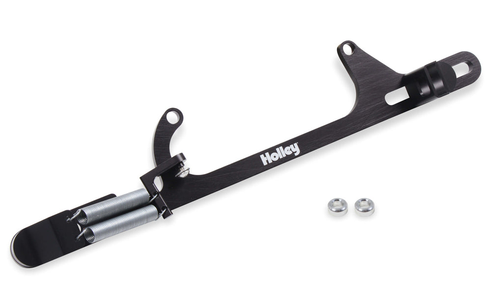 HOLLEY 20-266 Billet Throttle Bracket Billet Aluminum Black