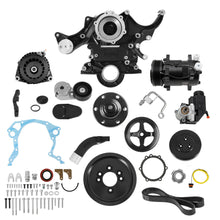 Load image into Gallery viewer, HOLLEY 20-370BK Holley MID-MT ACC Drive System SBF Black Pulley Kit Part 20-370BK