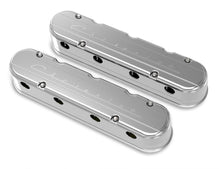 Load image into Gallery viewer, HOLLEY 241-176 GM LS Valve Cover Set 2-Piece Design Polished