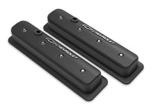 Load image into Gallery viewer, HOLLEY 241-292 SBC Muscle Car Valve Covers w/Holes Black