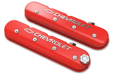 Load image into Gallery viewer, HOLLEY 241-404 LS Series Valve Covers w/Bowtie Chevrolet Logo