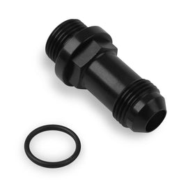HOLLEY 26-153-1 8an Carb Inlet Fitting Long Style - Black