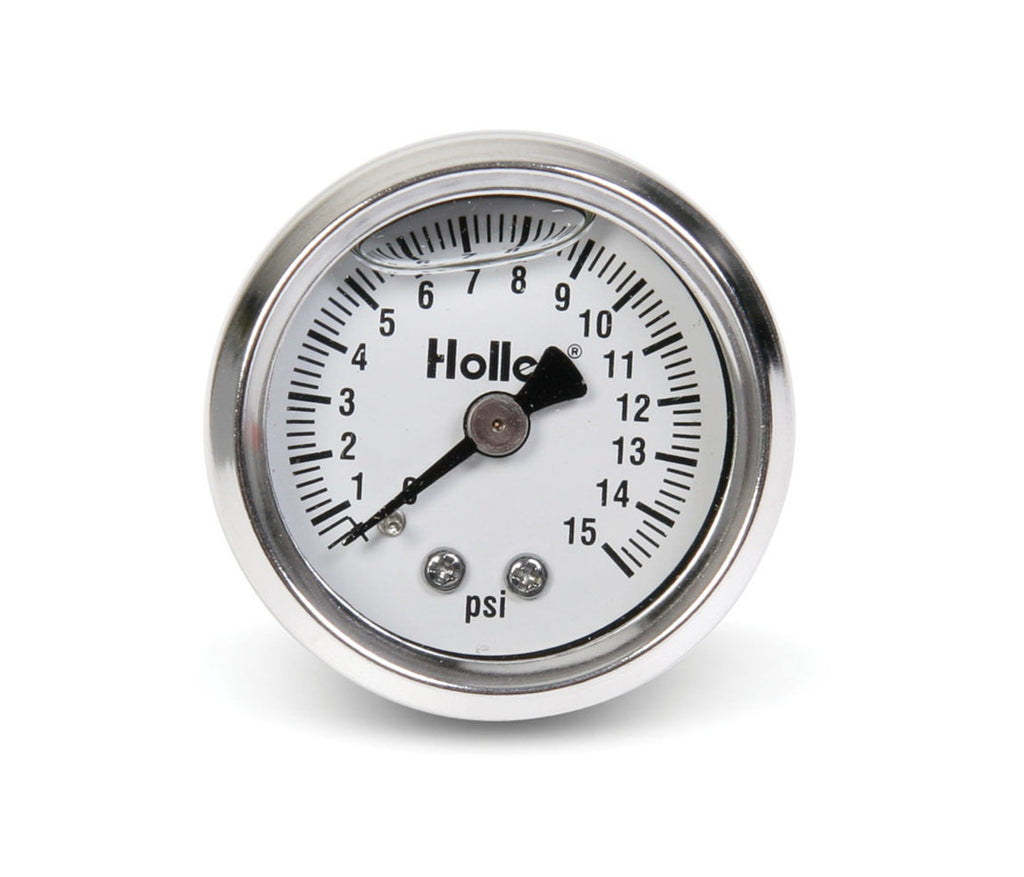 HOLLEY 26-504 0-15 Psi Fuel Press Gaug