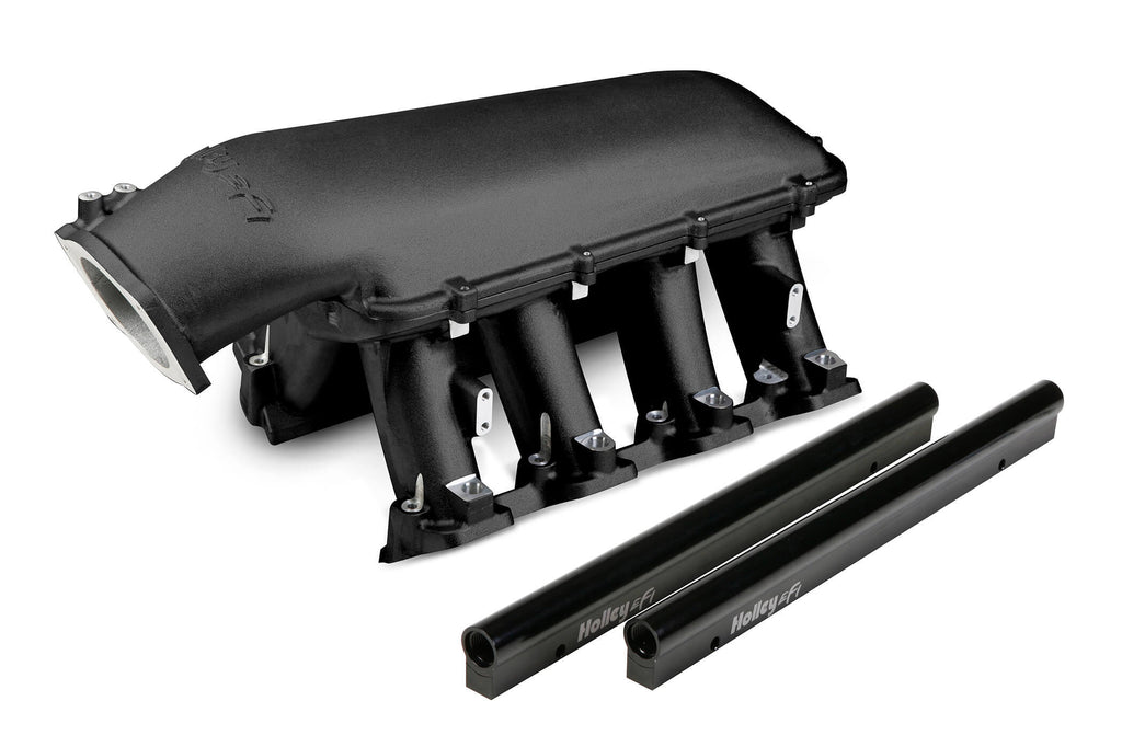 HOLLEY 300-117BK GM LS Hi-Ram Intake Sys. - 105mm EFI Throttle Bdy