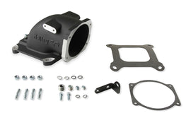 HOLLEY 300-240BK Intake Elbow 4150 GM LS TB Flange - Black