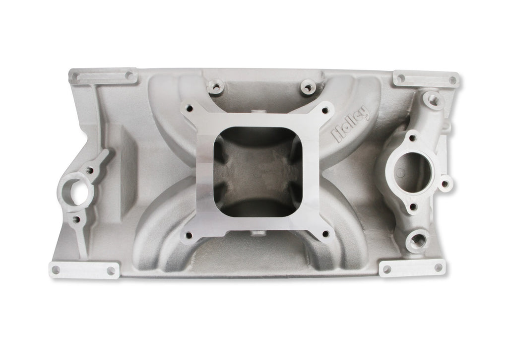 HOLLEY 300-264 Holley SBC Intake Manifold Single Plane 4150 Flange - Aluminum for Small Block Chevy