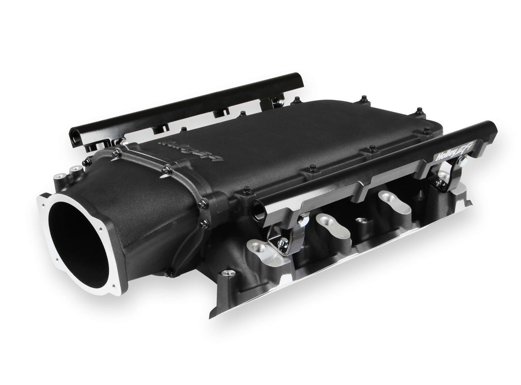 HOLLEY 300-680BK LS3 Low Ram Intake Kit Single Injector Frt Feed