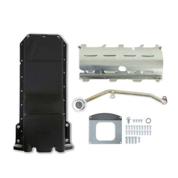 HOLLEY 302-63BK Oil Pan Swap Kit 6.2 SC Gen III Hemi Rear Sump