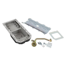 HOLLEY 302-64BK 6qt Cast Alm Oil Pan Kit 6.2L Gen III Hemi Swap