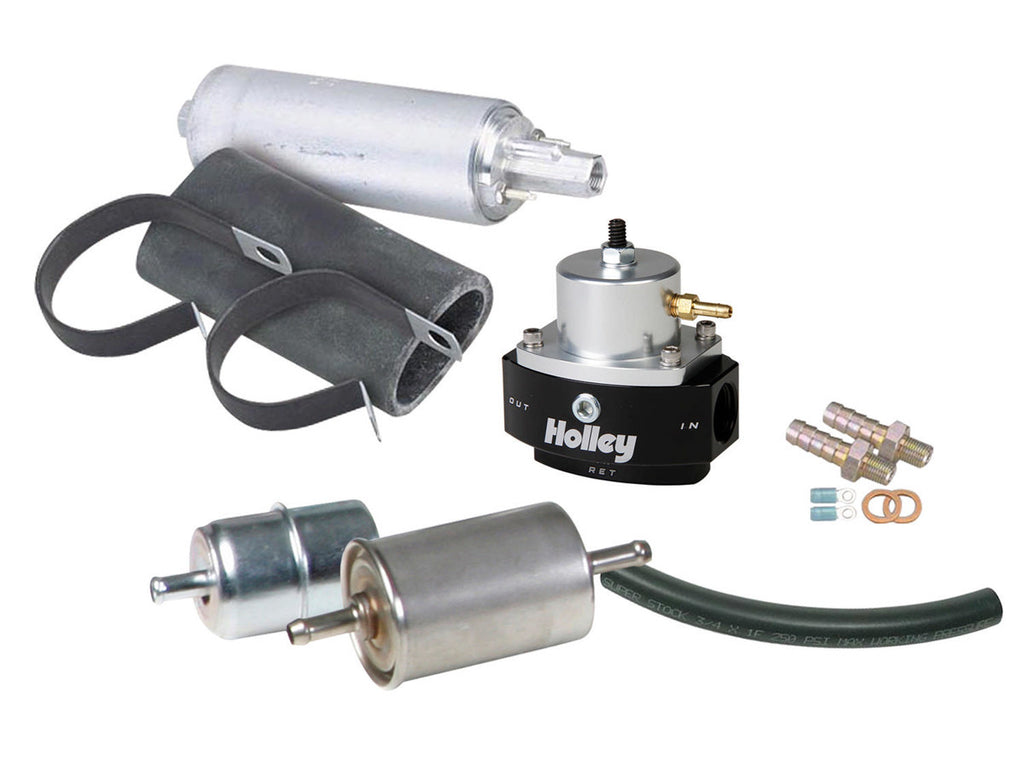 HOLLEY 526-4 EFI Fuel System Kit w/Super Stock Hose