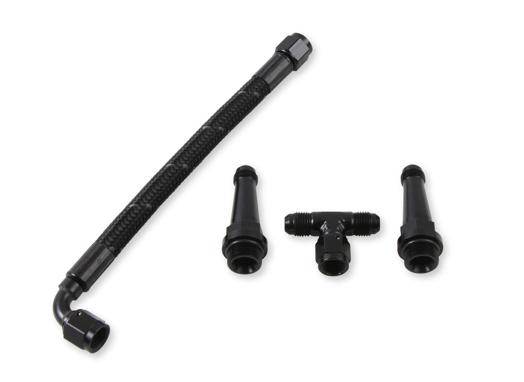 HOLLEY 534-236 EFI Stealth Crossover Braided Fuel Line Lit