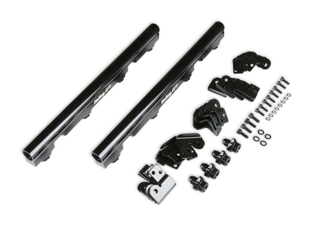 HOLLEY 534-244 Billet Fuel Rail Kit GM LS Trucks w/OE Intakes