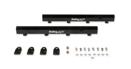 HOLLEY 534-283 Billet Fuel Rails Ford 5.0L Coyote