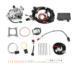 HOLLEY 550-1001 Terminator X Stealth Kit 4150 Shiny Finish