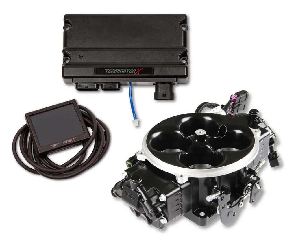 HOLLEY 550-1071 Terminator X Stealth 4500 - 8 Injectors Black