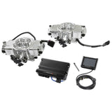 HOLLEY 550-1074 Terminator X Stealth Kit 4150 2X4 - Shiny