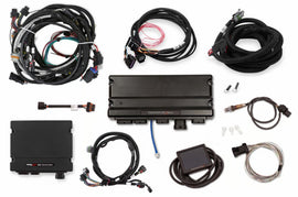 HOLLEY 550-1624 Holley Terminator X Max LT4 GDI Late Drive-By-Wire Engine Control Module with 3.5-Inch Touchscreen and Wiring Harness