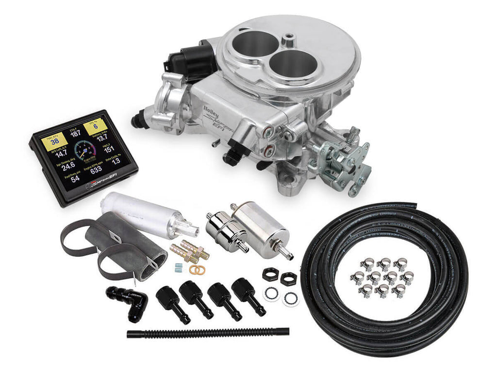 HOLLEY 550-849K Sniper 2300 EFI Master Kit Shiny Finish