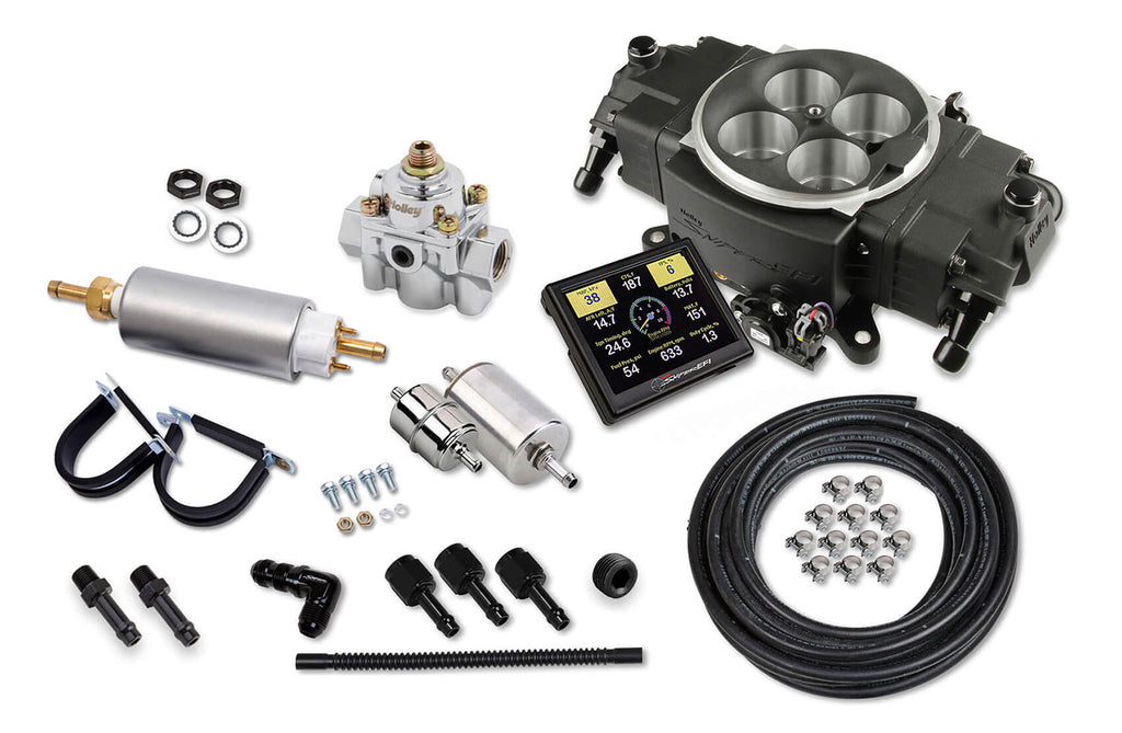 HOLLEY 550-871K Sniper EFI Stealth 4150 Black Finish Master Kit