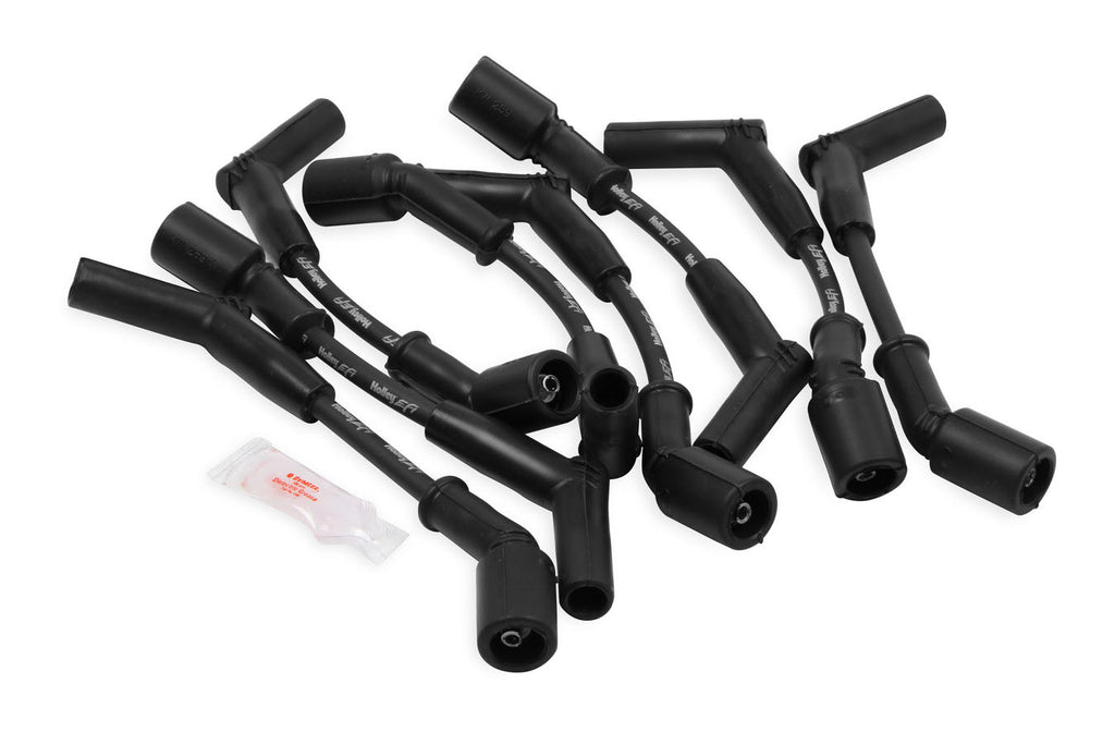 HOLLEY 561-100 LS 6.2L Spark Plug Wire Set 45-Deg Black
